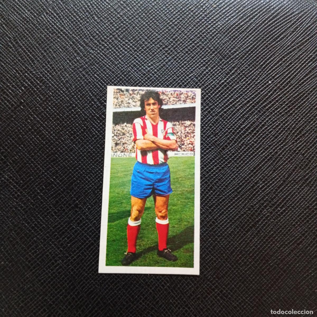 Cromos de f&uacute;tbol: ADELARDO AT MADRID 1975 1976 CROMO FUTBOL LIGA 75 76 - DESPEGADO - A197 - PG55