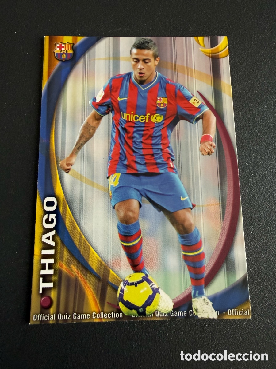 Cromos de f&uacute;tbol: MUNDICROMO 2011. UH. 667. THIAGO.( FC Barcelona)
