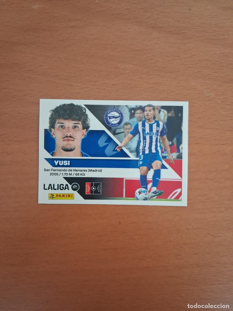 Fu&szlig;ball-Sticker: Ediciones Este 2026 2027 26 27 Deportivo Alaves 9 Yusi