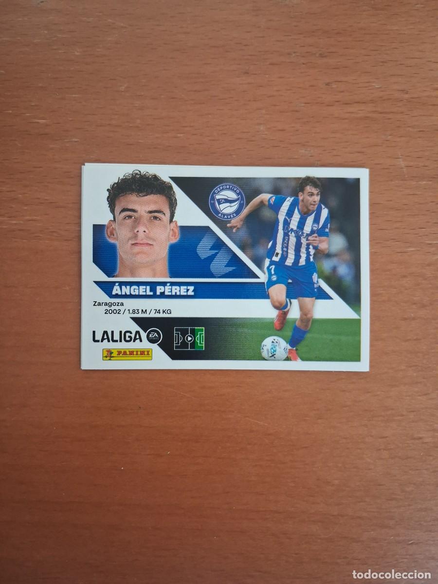 Fu&szlig;ball-Sticker: Ediciones Este 2026 2027 26 27 Deportivo Alaves 17 Angel Perez