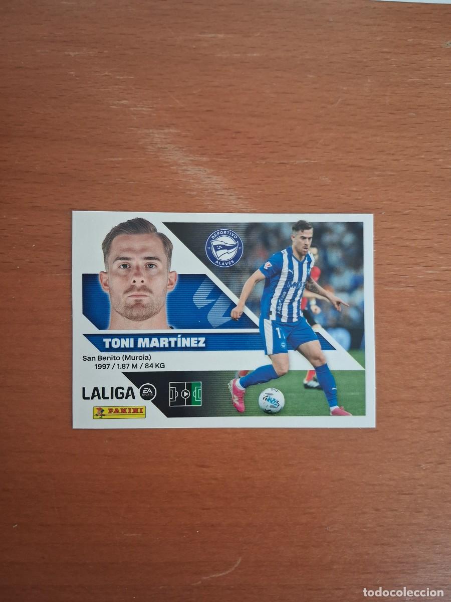 Fu&szlig;ball-Sticker: Ediciones Este 2026 2027 26 27 Deportivo Alaves 19 Toni Maretinez