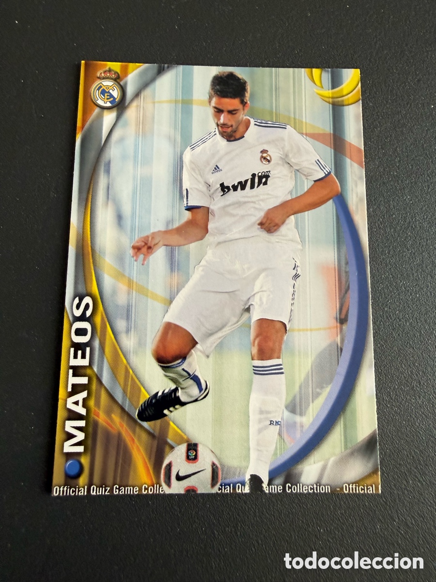 Cromos de f&uacute;tbol: MUNDICROMO 2011. UH. 670 MATEOS ( Real Madrid)