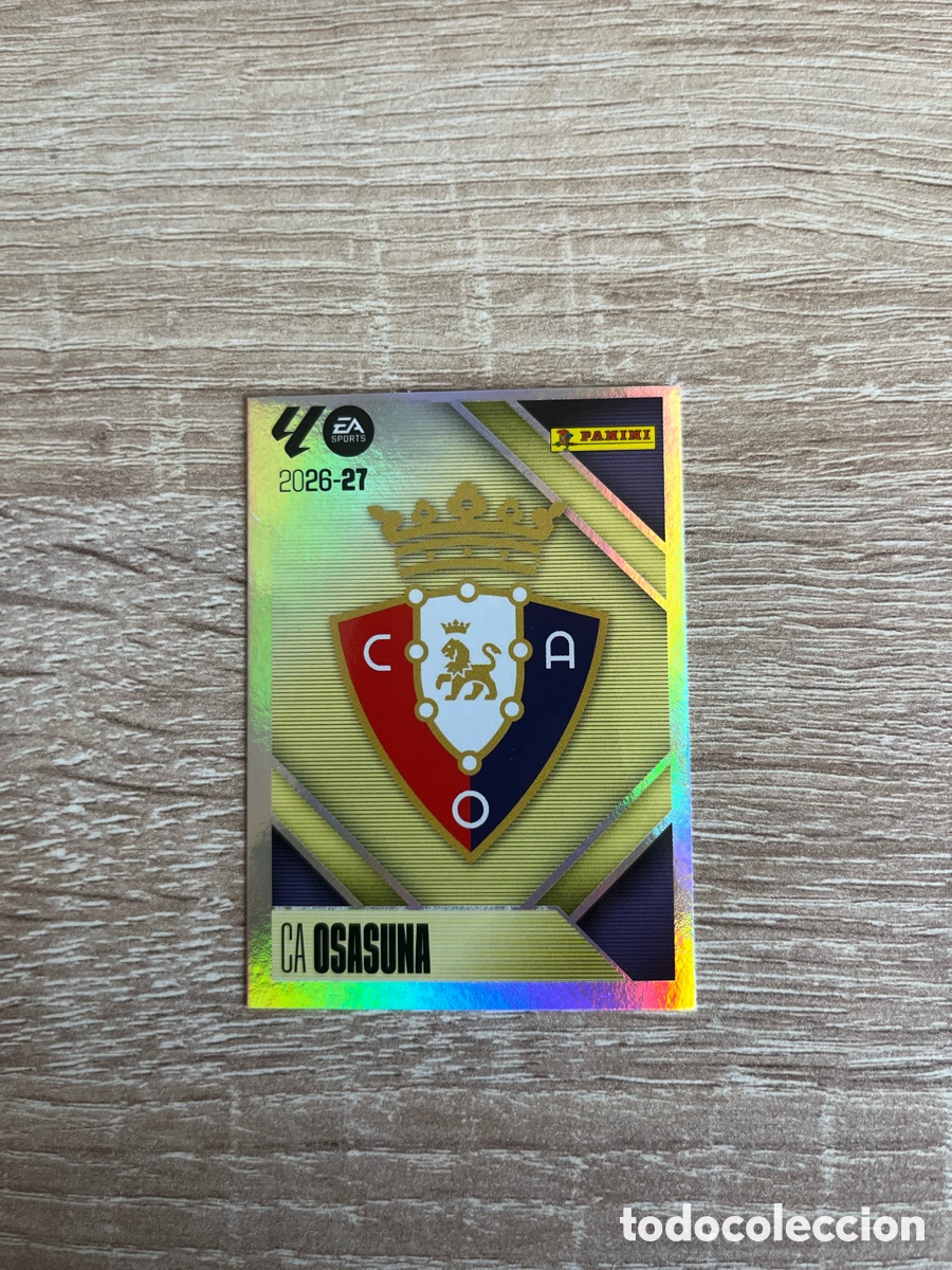 Figurine di Calcio: 1 ESCUDO LIGA ESTE EDICIONES ESTE 2026 2027 26 27 OSASUNA