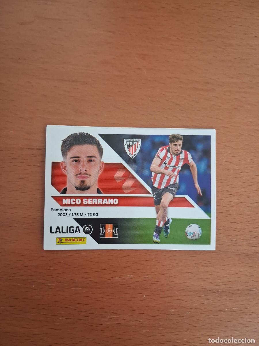Cromos de f&uacute;tbol: Ediciones Este 2026 2027 26 27 Athletic Club 15 Nico Serrano