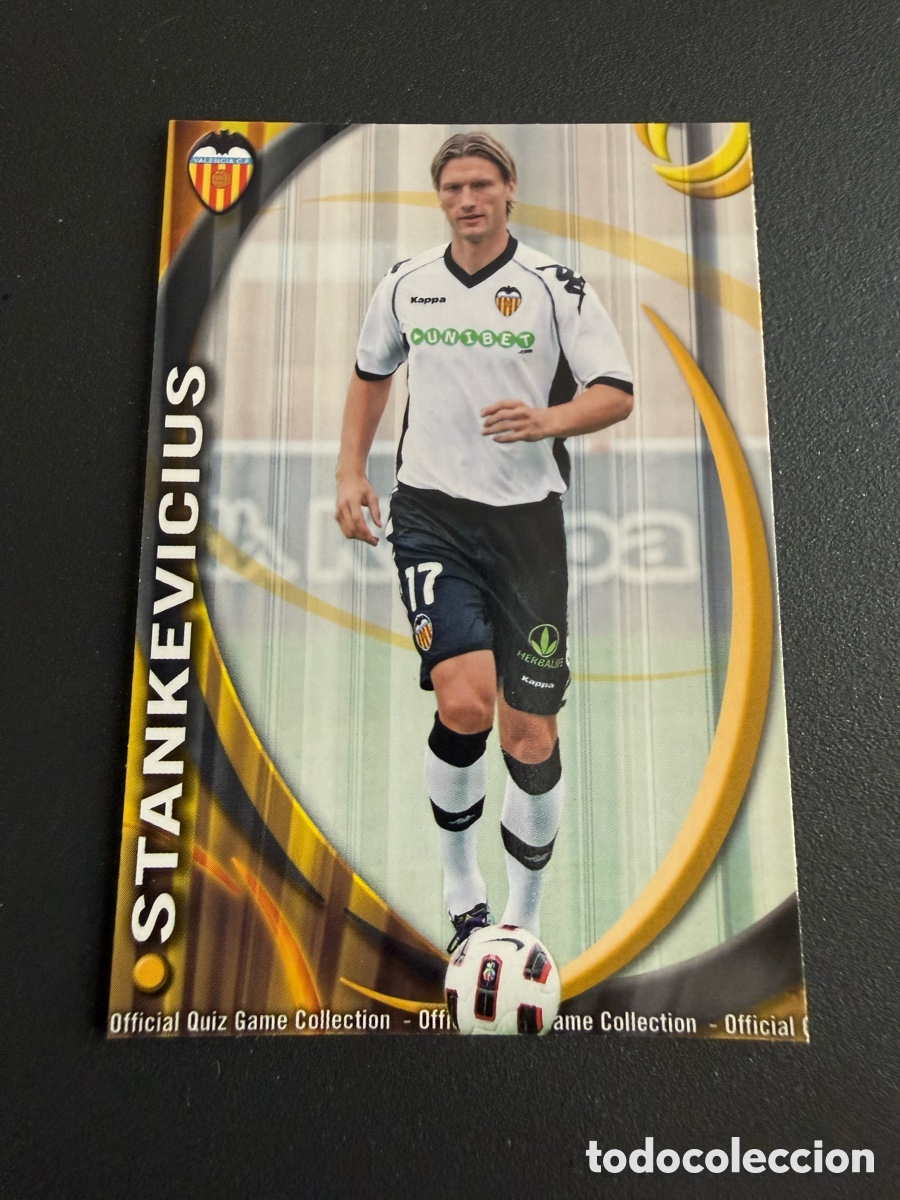Cromos de f&uacute;tbol: MUNDICROMO 2012. UH 672. STANKEVICIUS ( Valencia )