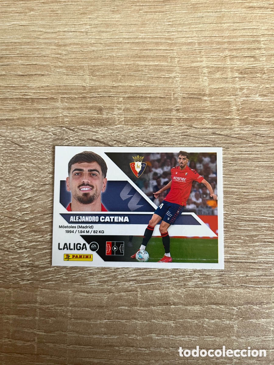 Cromos de f&uacute;tbol: 8 CATENA LIGA ESTE EDICIONES ESTE 2026 2027 26 27 OSASUNA