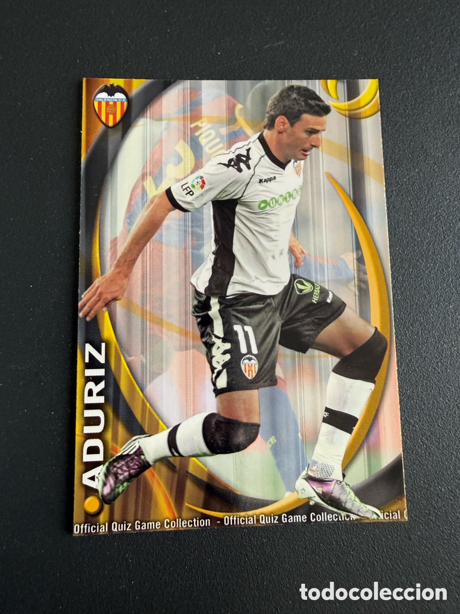 Cromos de f&uacute;tbol: MUNDICROMO 2011. UH 673. ADURIZ ( Valencia)