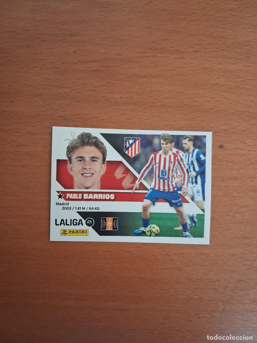 Cromos de f&uacute;tbol: Ediciones Este 2026 2027 26 27 Atletico de Madrid 12 Barrios