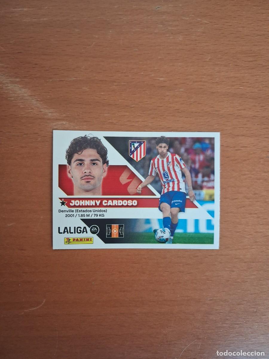 Cromos de f&uacute;tbol: Ediciones Este 2026 2027 26 27 Atletico de Madrid 13 Johnny Cardoso