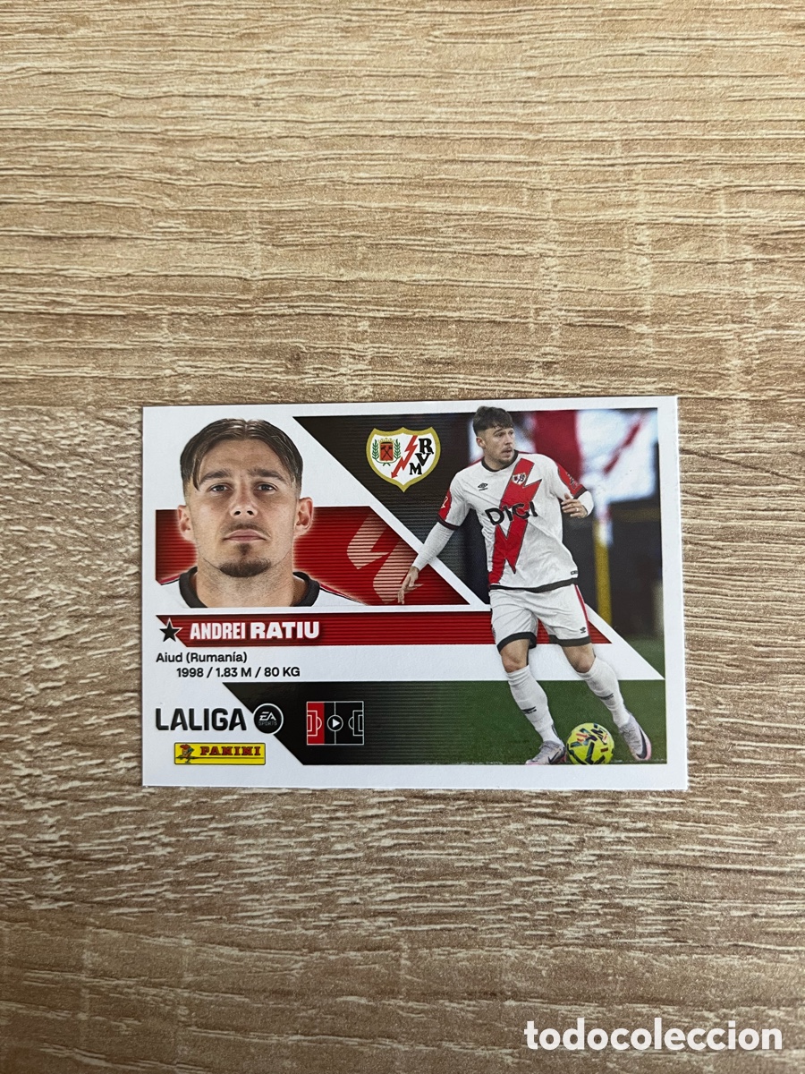 Cromos de f&uacute;tbol: 5 RATIU LIGA ESTE EDICIONES ESTE 2026 2027 26 27 RAYO VALLECANO
