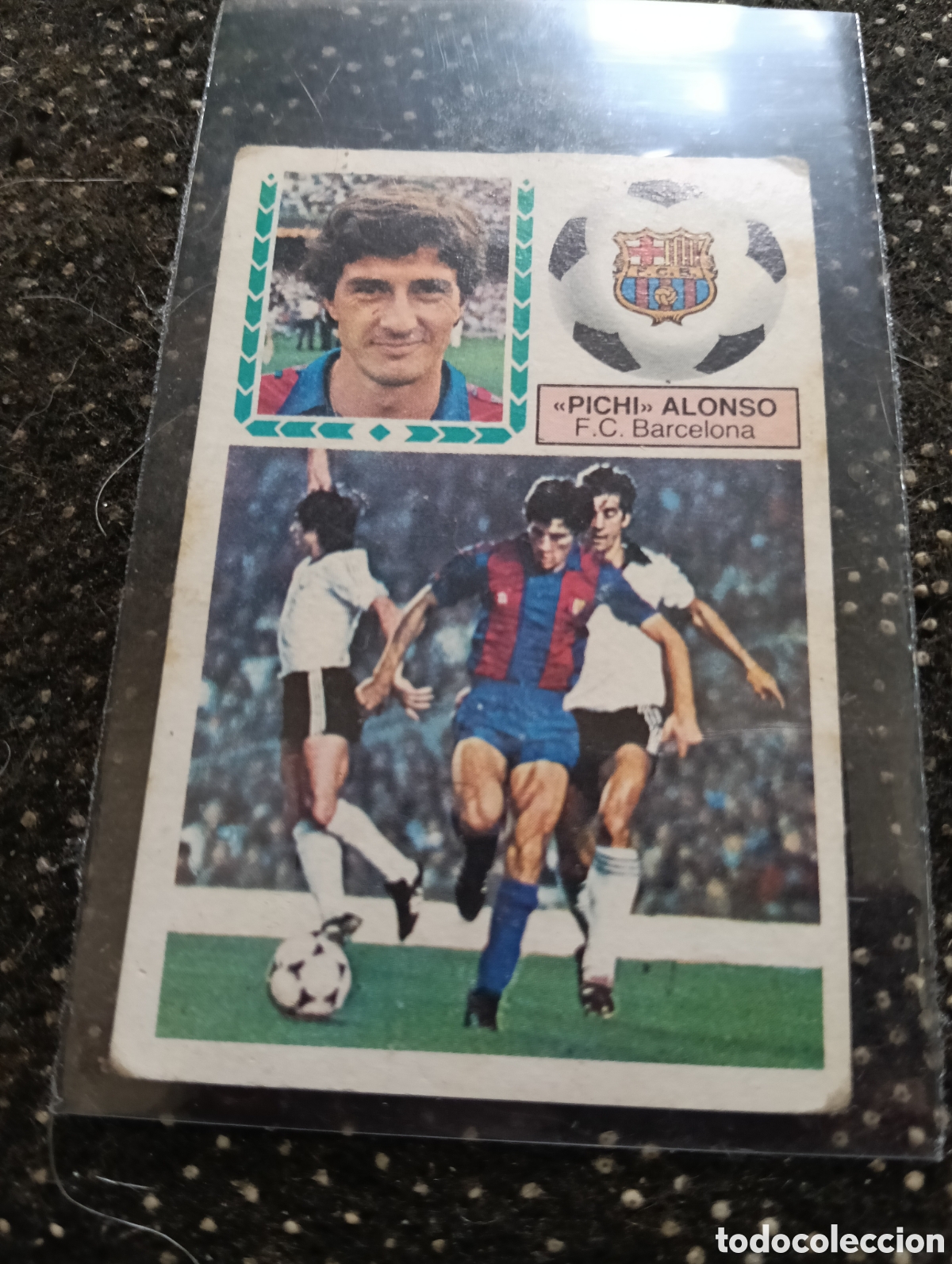 Cromos de f&uacute;tbol: PICHI ALONSO F. C. BARCELONA LIGA ESTE 1983 1984 Sin pegar