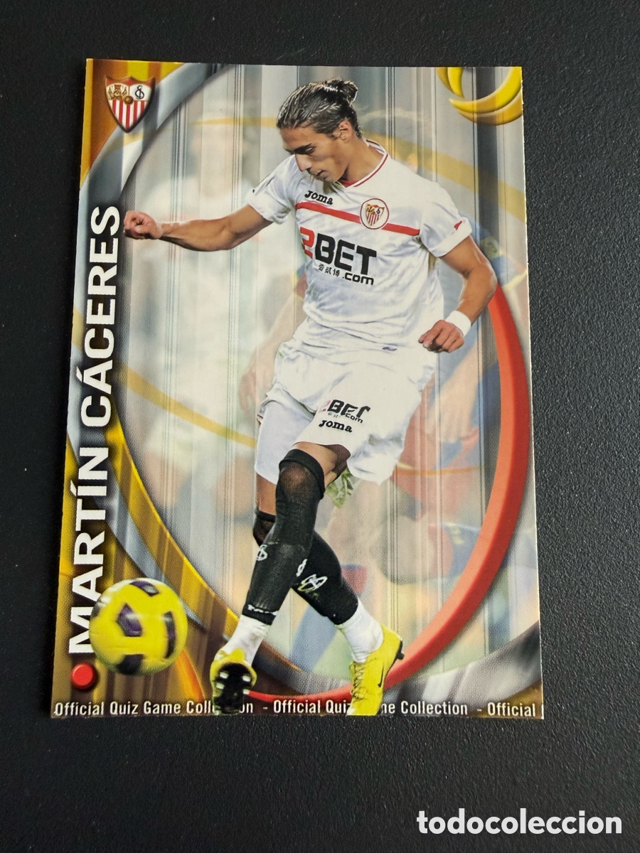 Cromos de f&uacute;tbol: MUNDICROMO 2011. UH 679. MART&Iacute;N C&Aacute;CERES ( Sevilla )