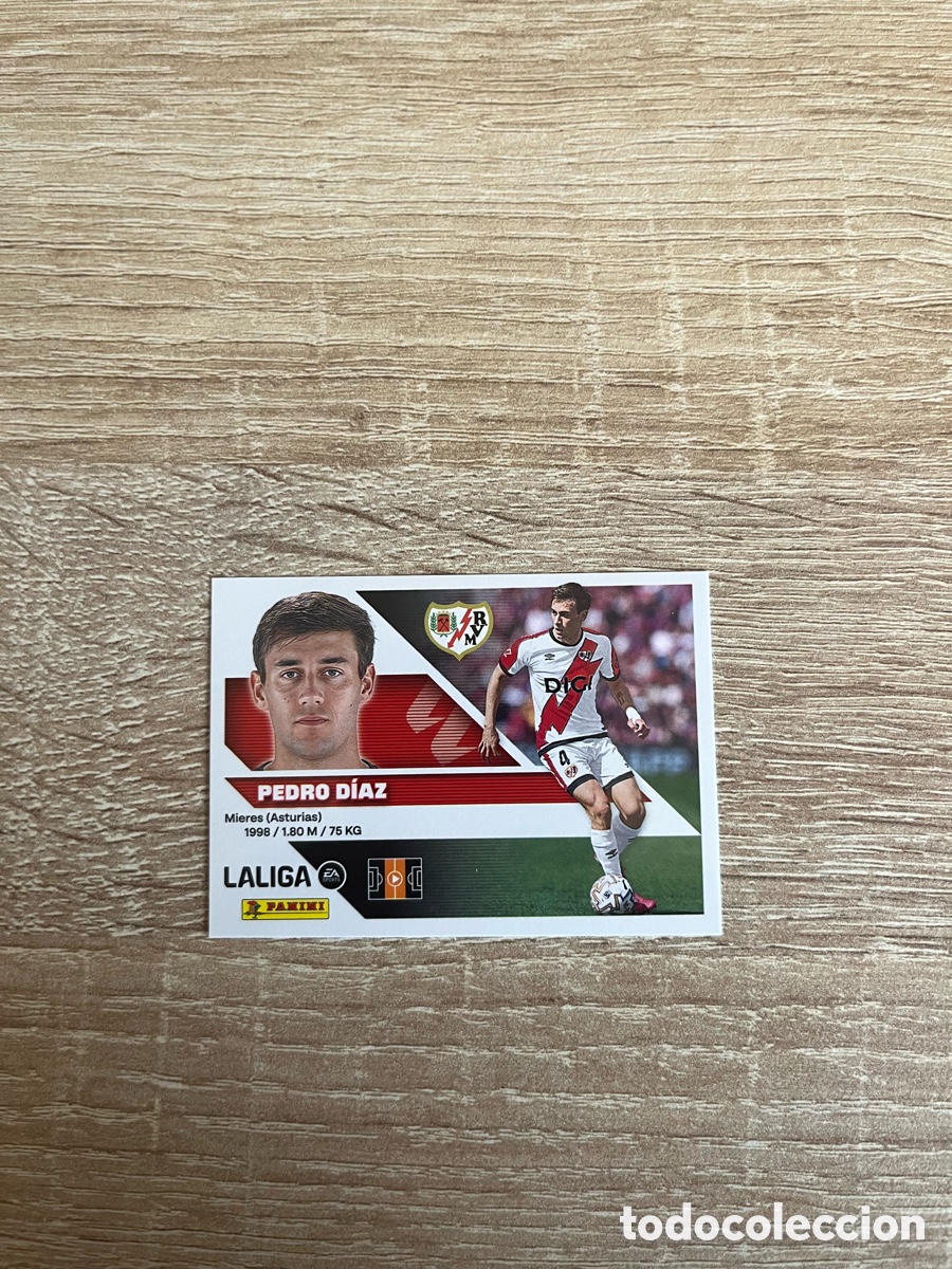 Cromos de f&uacute;tbol: 11 PEDRO D&Iacute;AZ LIGA ESTE EDICIONES ESTE 2026 2027 26 27 RAYO VALLECANO