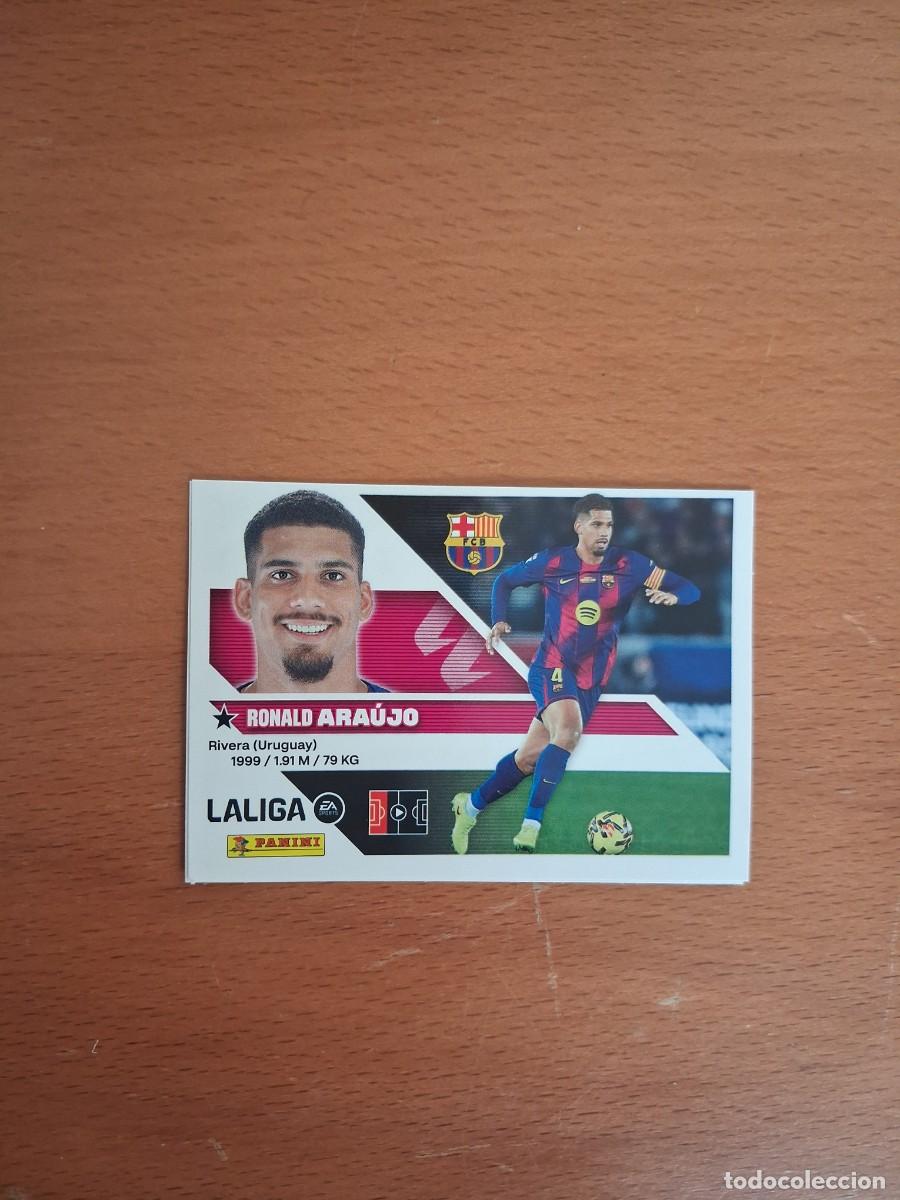 Cromos de f&uacute;tbol: Ediciones Este 2026 2027 26 27 FC Barcelona 6A Araujo