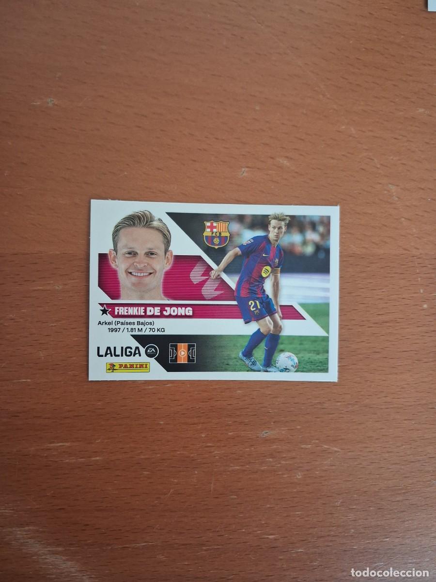 Cromos de f&uacute;tbol: Ediciones Este 2026 2027 26 27 FC Barcelona 12 De Jong
