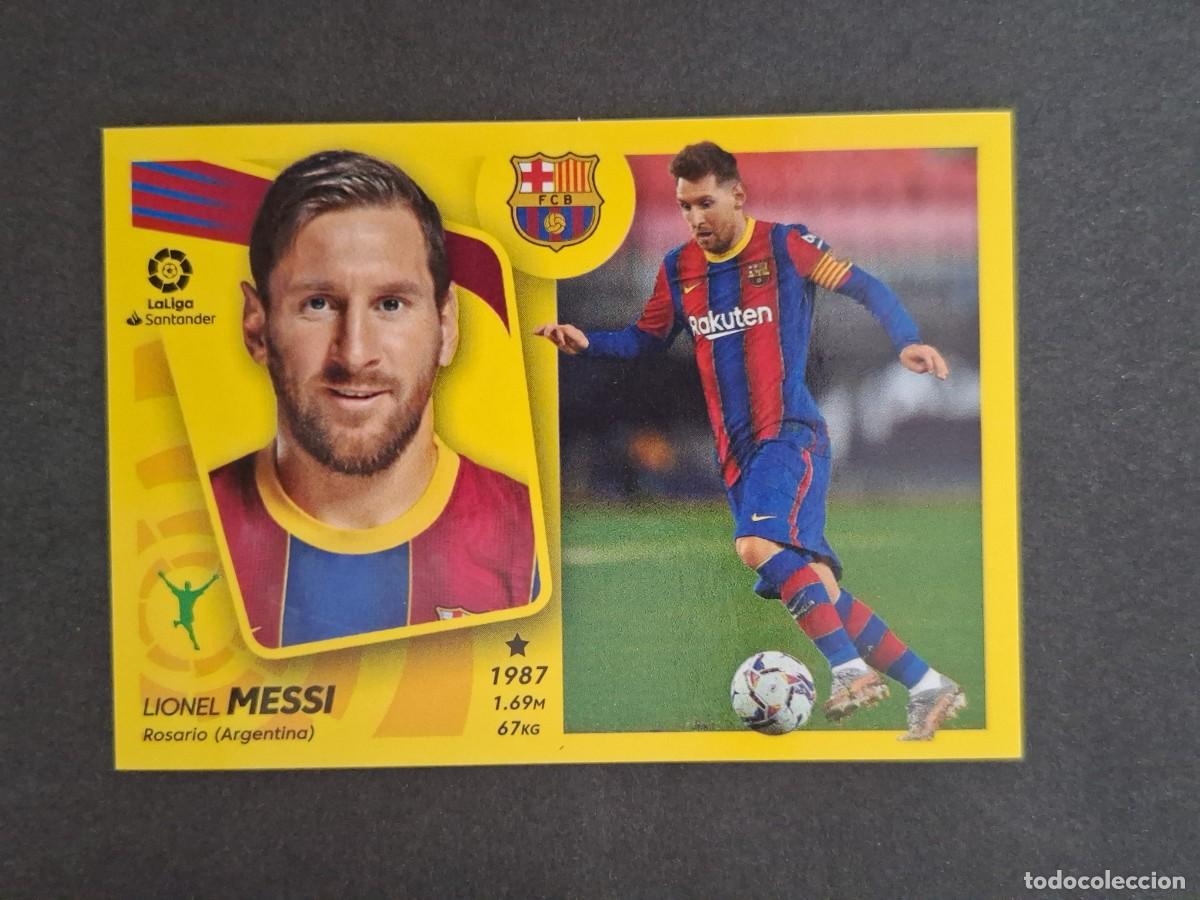 Cartes &agrave; collectionner de Football: L2 MESSI F. C. BARCELONA LIGA ESTE 2021 2022 21 22 NUNCA PEGADO SIN PEGAR