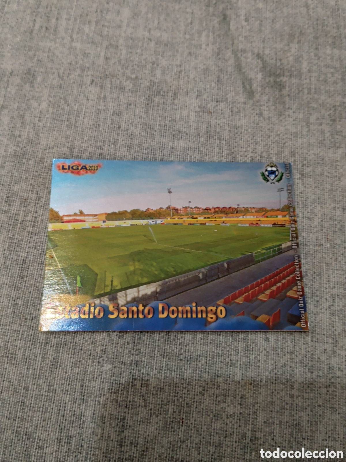 Cartes &agrave; collectionner de Football: MUNDICROMO QUIZ GAME 2013 (2012 13) N&ordm; 767 ESTADIO SANTO DOMIINGO - ALCORC&Oacute;N ( VERSI&Oacute;N BRILLO LISO)