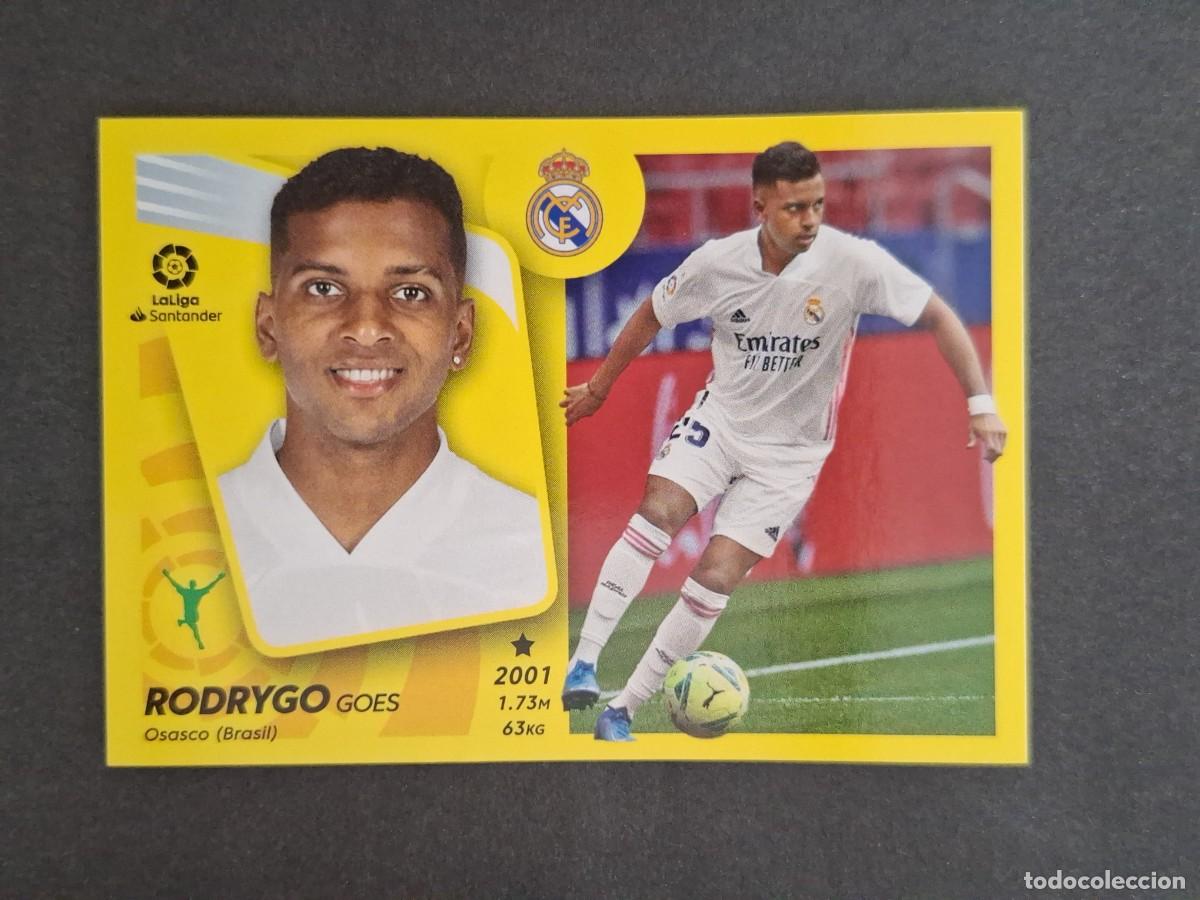 Fu&szlig;ball-Sticker: L2 RODRYGO REAL MADRID LIGA ESTE 2021 2022 21 22 NUNCA PEGADO SIN PEGAR