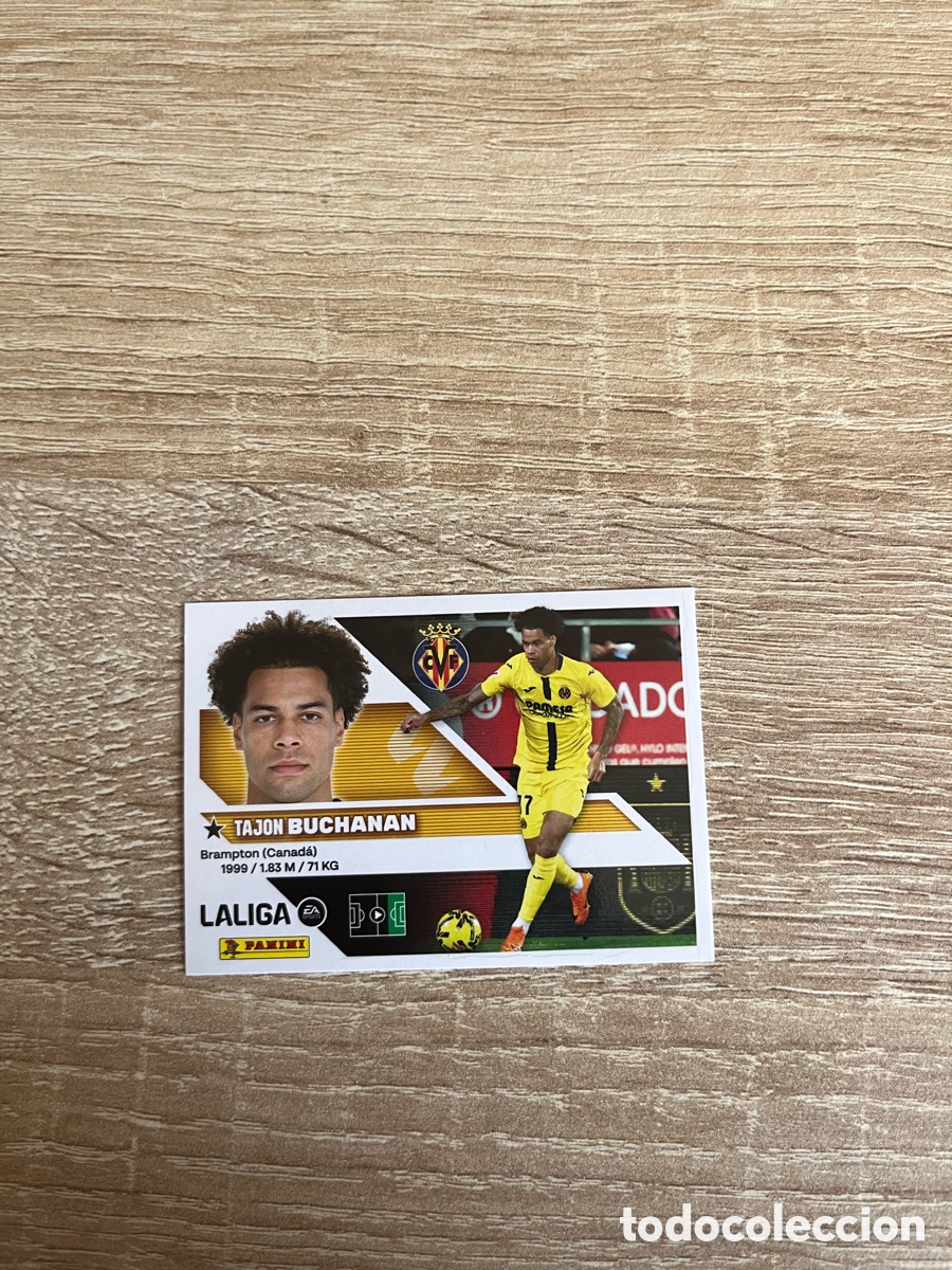 Fu&szlig;ball-Sticker: 25 BUCHANAN LIGA ESTE EDICIONES ESTE 2026 2027 26 27 VILLARREAL
