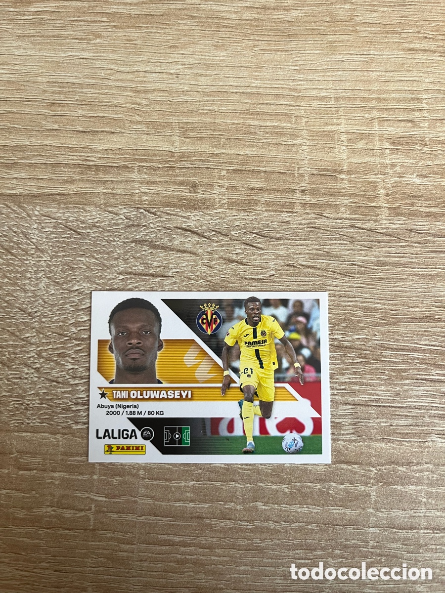 Fu&szlig;ball-Sticker: 16 OLUWASEVI LIGA ESTE EDICIONES ESTE 2026 2027 26 27 VILLARREAL