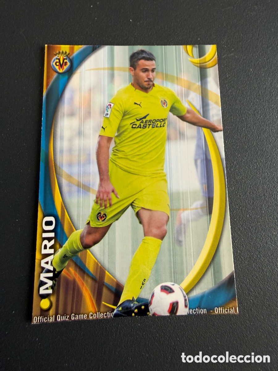 Cartes &agrave; collectionner de Football: MUNDICROMO 2011. UH 685. MARIO ( Villarreal)
