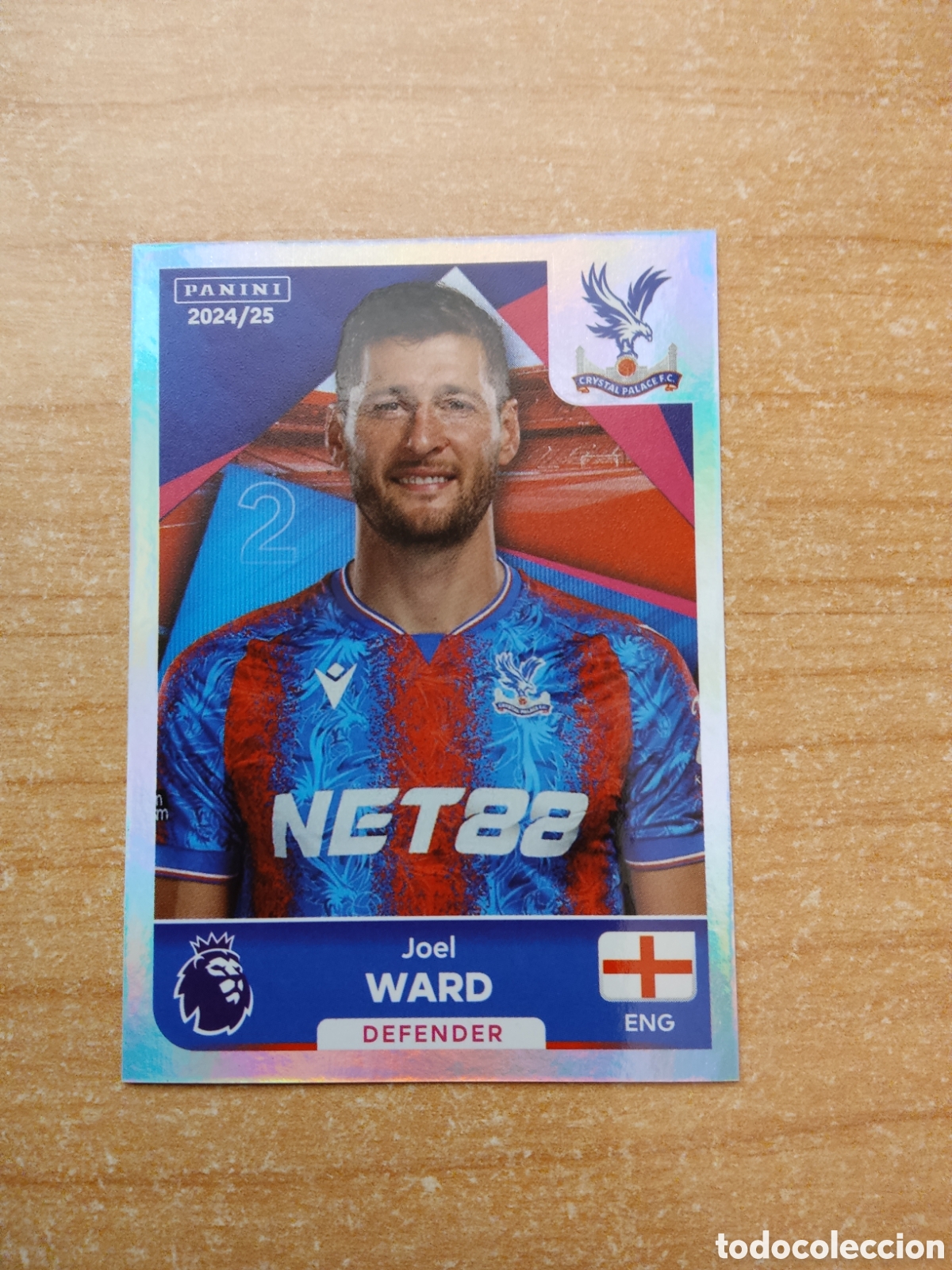 Cromos de Futebol: 203 JOEL WARD CRYSTAL PALACE PREMIER LEAGUE 2024 2025