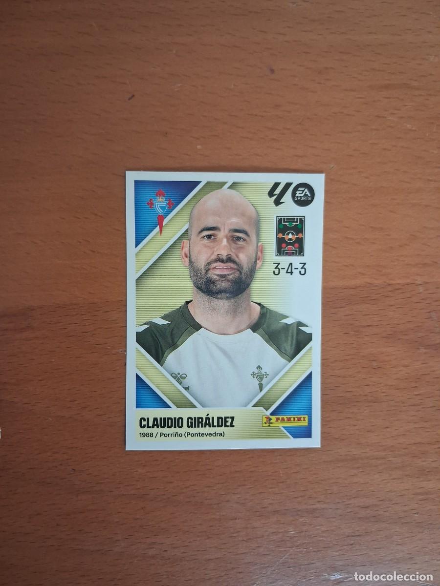 Cromos de f&uacute;tbol: Ediciones Este 2026 2027 26 27 RC Celta de Vigo 2 Entrenador Claudio Giraldez