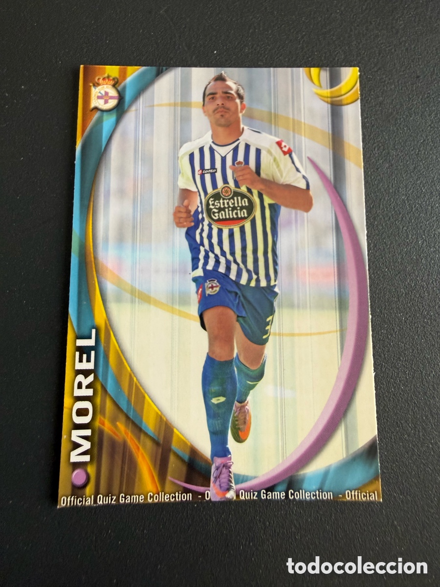 Cromos de f&uacute;tbol: MUNDICROMO 2011. UH 688. MOREL ( Deportivo)