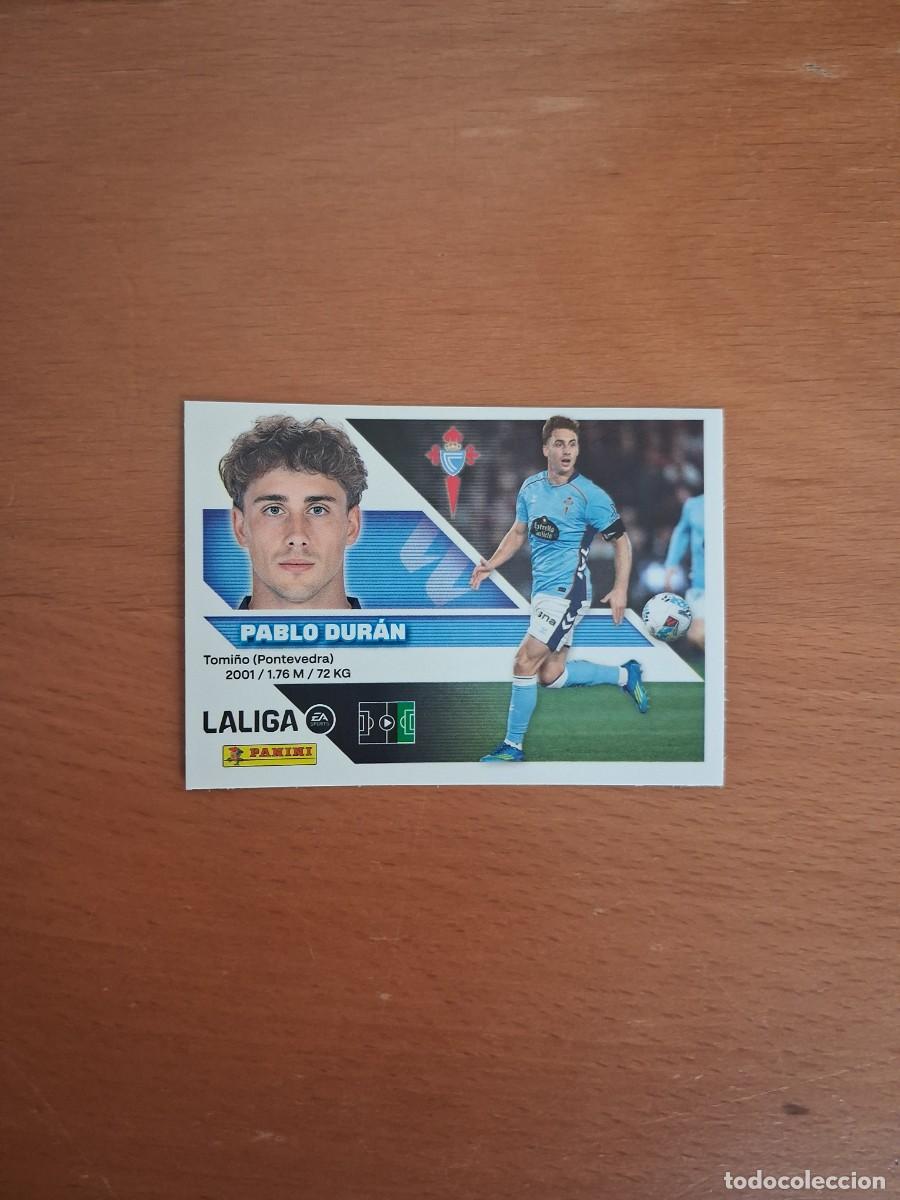Cromos de f&uacute;tbol: Ediciones Este 2026 2027 26 27 RC Celta de Vigo 18A Pablo Duran
