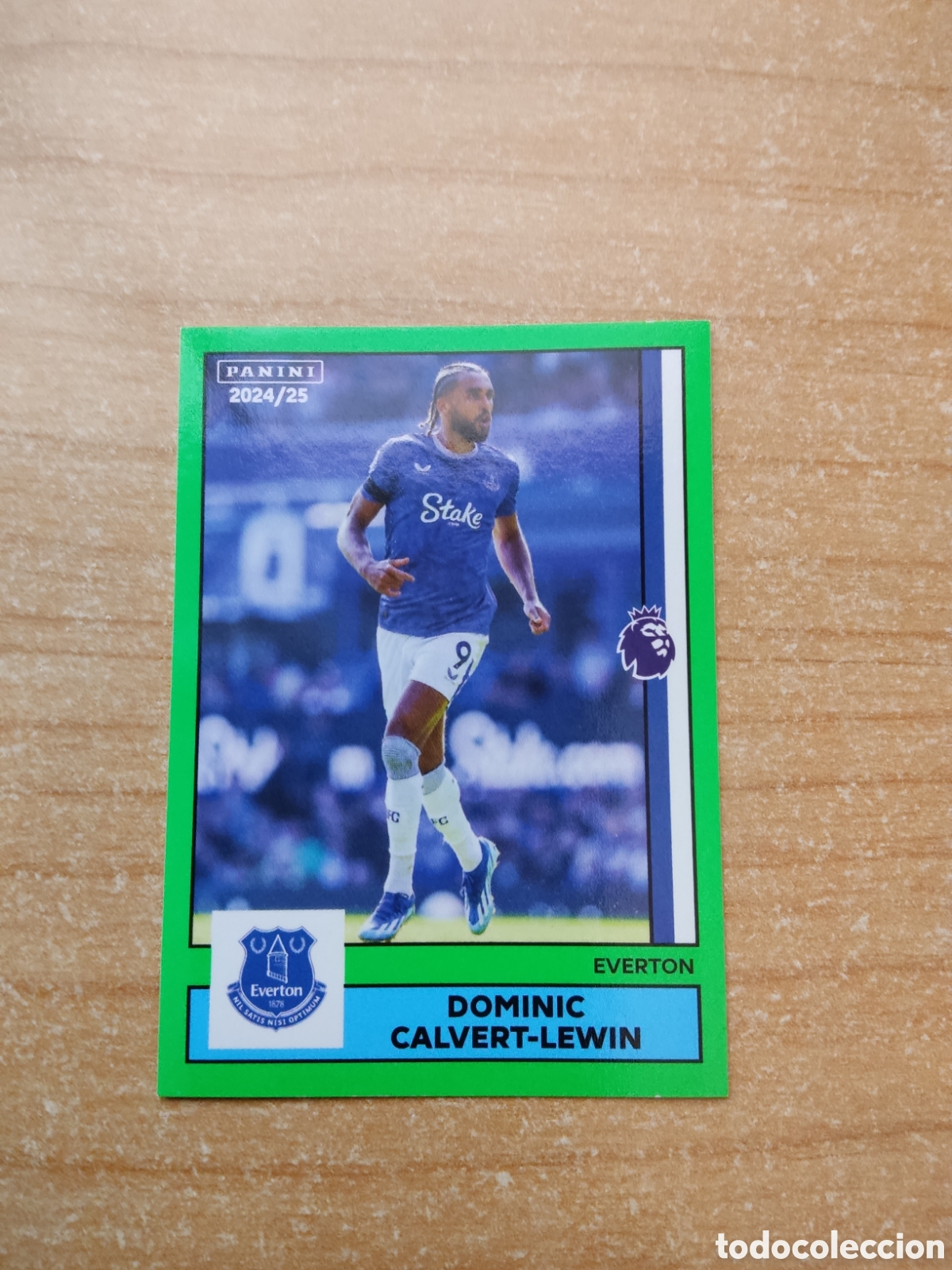 Cartes &agrave; collectionner de Football: 326 CALVERT LEWIN EVERTON PREMIER LEAGUE 2024 2025