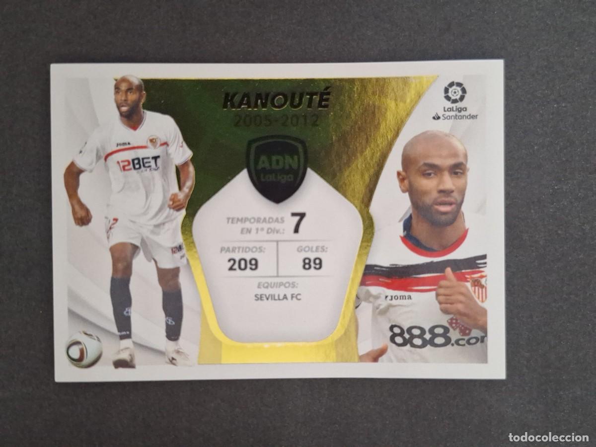 Cartes &agrave; collectionner de Football: L2 KANOUTE SEVILLA F. C. ADN LA LIGA LIGA ESTE 2021 2022 21 22 NUNCA PEGADO SIN PEGAR