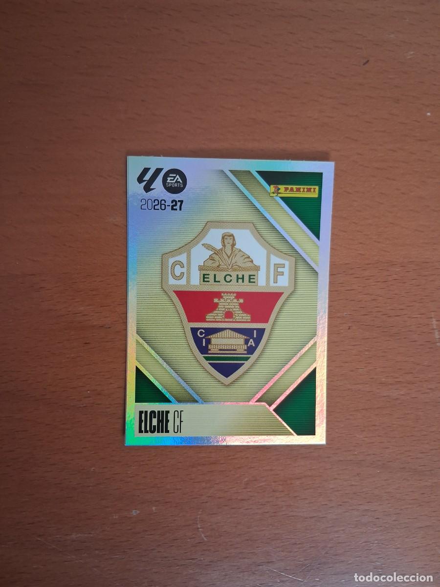 Fu&szlig;ball-Sticker: Ediciones Este 2026 2027 26 27 Elche CF 1 Escudo