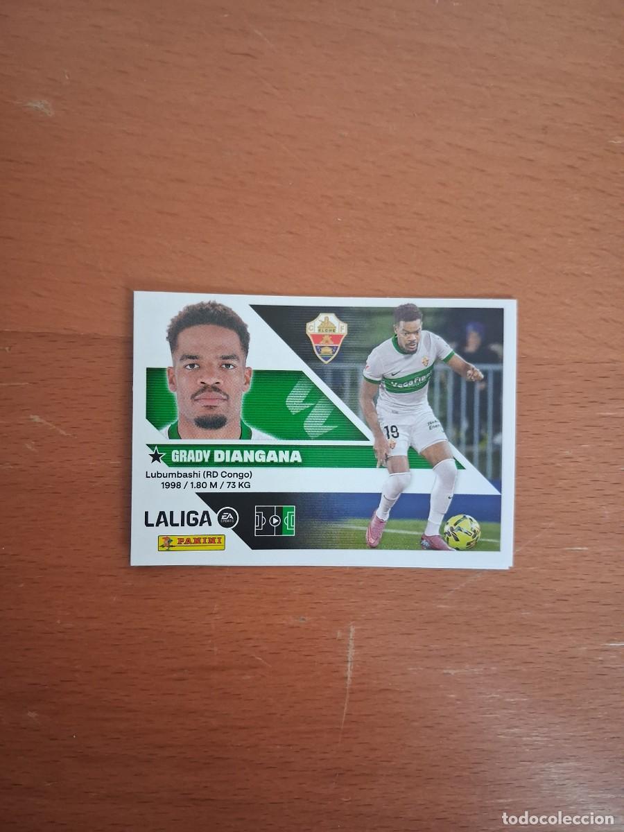 Cromos de f&uacute;tbol: Ediciones Este 2026 2027 26 27 Elche CF 19 Diangana