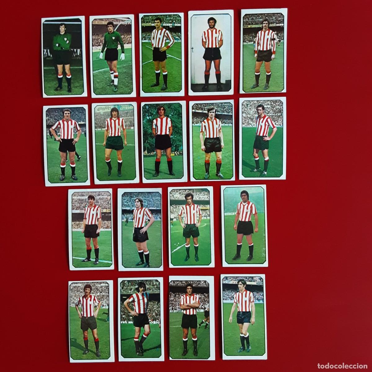 Cromos de f&uacute;tbol: EQUIPO CASI COMPLETO BASICO ATHLETIC BILBAO LIGA 1977 1978 77 78 EDICIONES ESTE