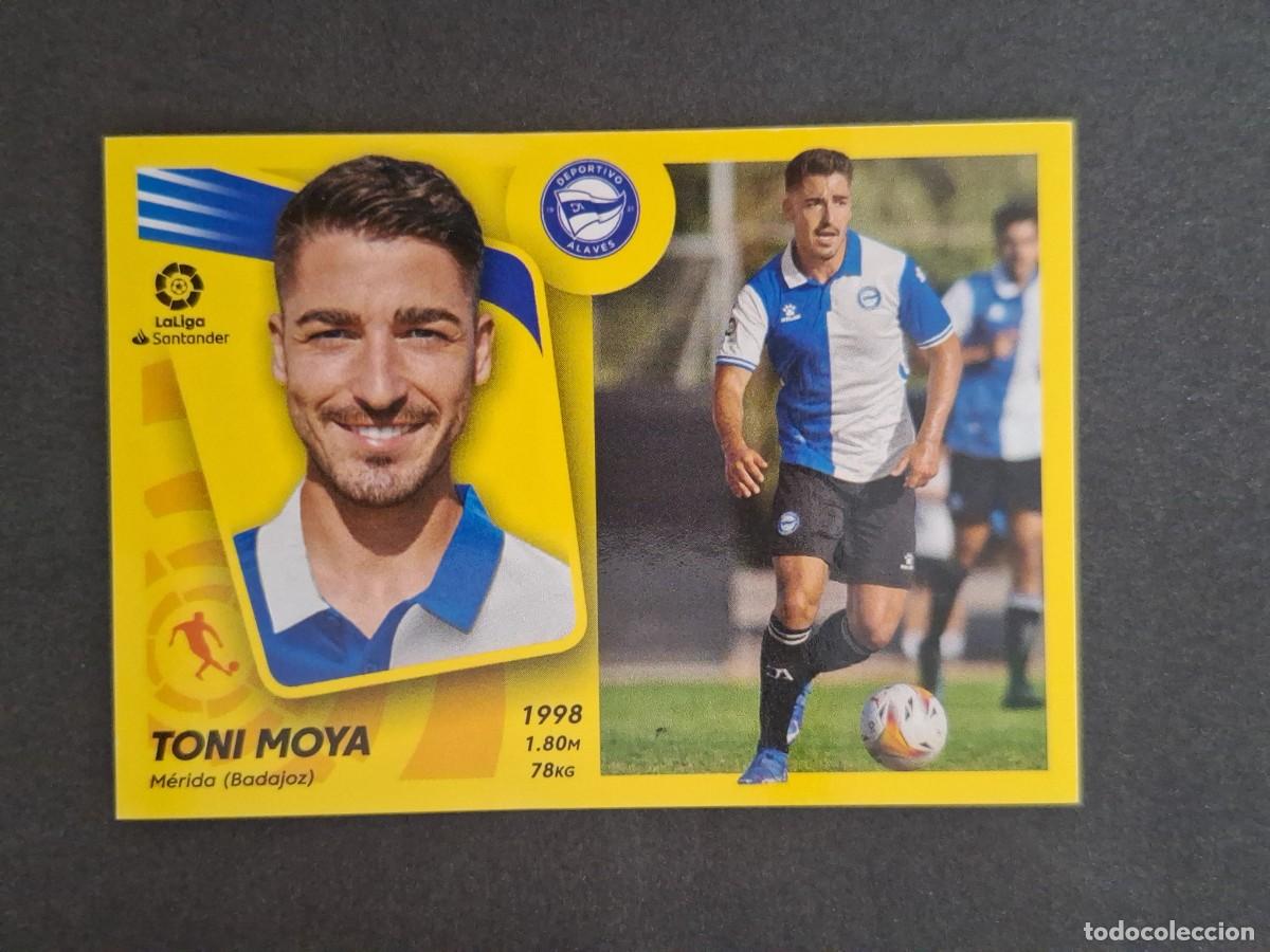 Cartes &agrave; collectionner de Football: L2 TONI MOYA DEPORTIVO ALAVES COLOCA LIGA ESTE 2021 2022 21 22 NUNCA PEGADO SIN PEGAR