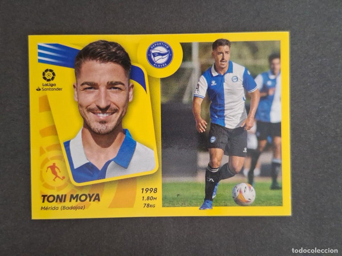 Cartes &agrave; collectionner de Football: L2 TONI MOYA DEPORTIVO ALAVES COLOCA LIGA ESTE 2021 2022 21 22 NUNCA PEGADO SIN PEGAR