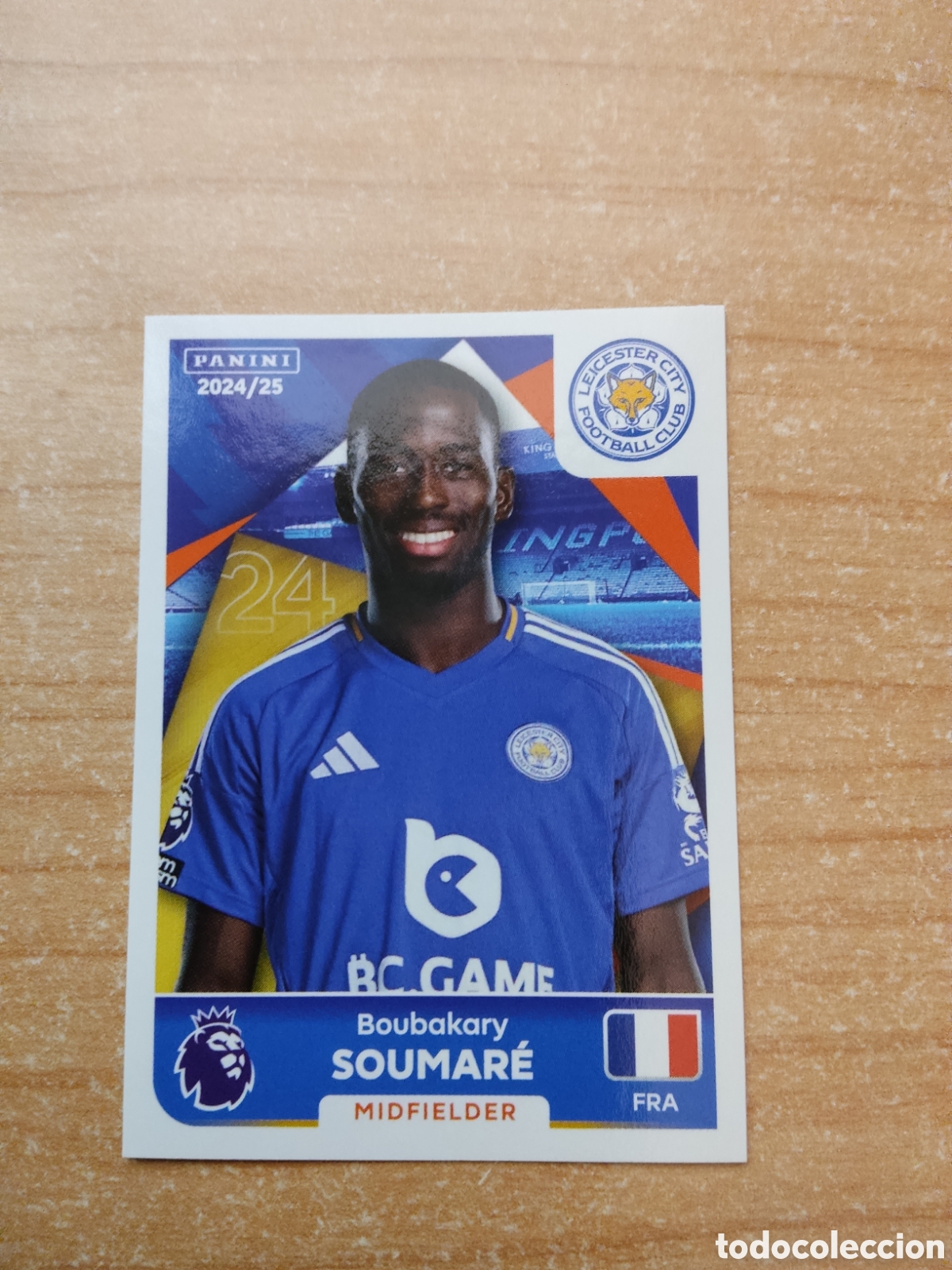 Cartes &agrave; collectionner de Football: 363 SOUMARE LEICESTER PREMIER LEAGUE 2024 2025