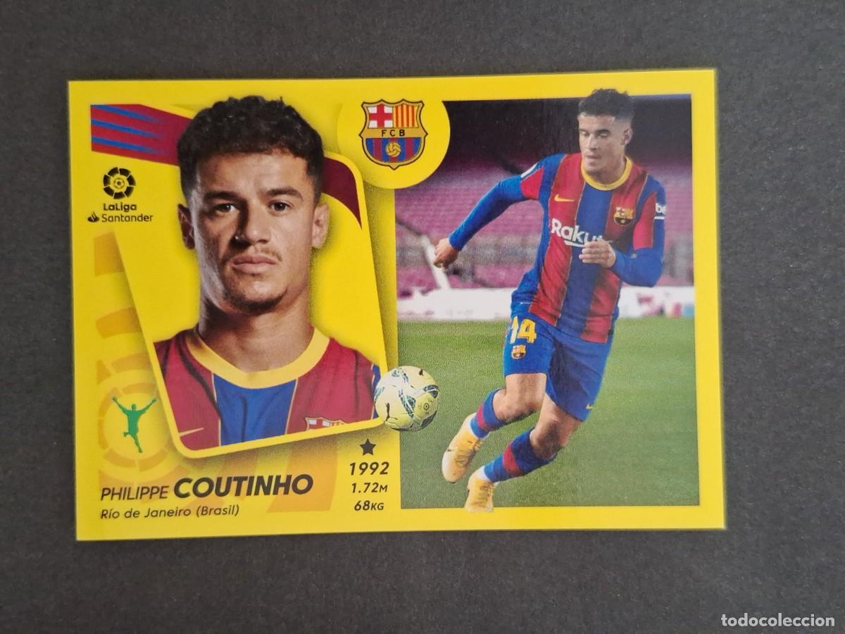Cartes &agrave; collectionner de Football: L2 COUTINHO F. C. BARCELONA COLOCA LIGA ESTE 2021 2022 21 22 NUNCA PEGADO SIN PEGAR