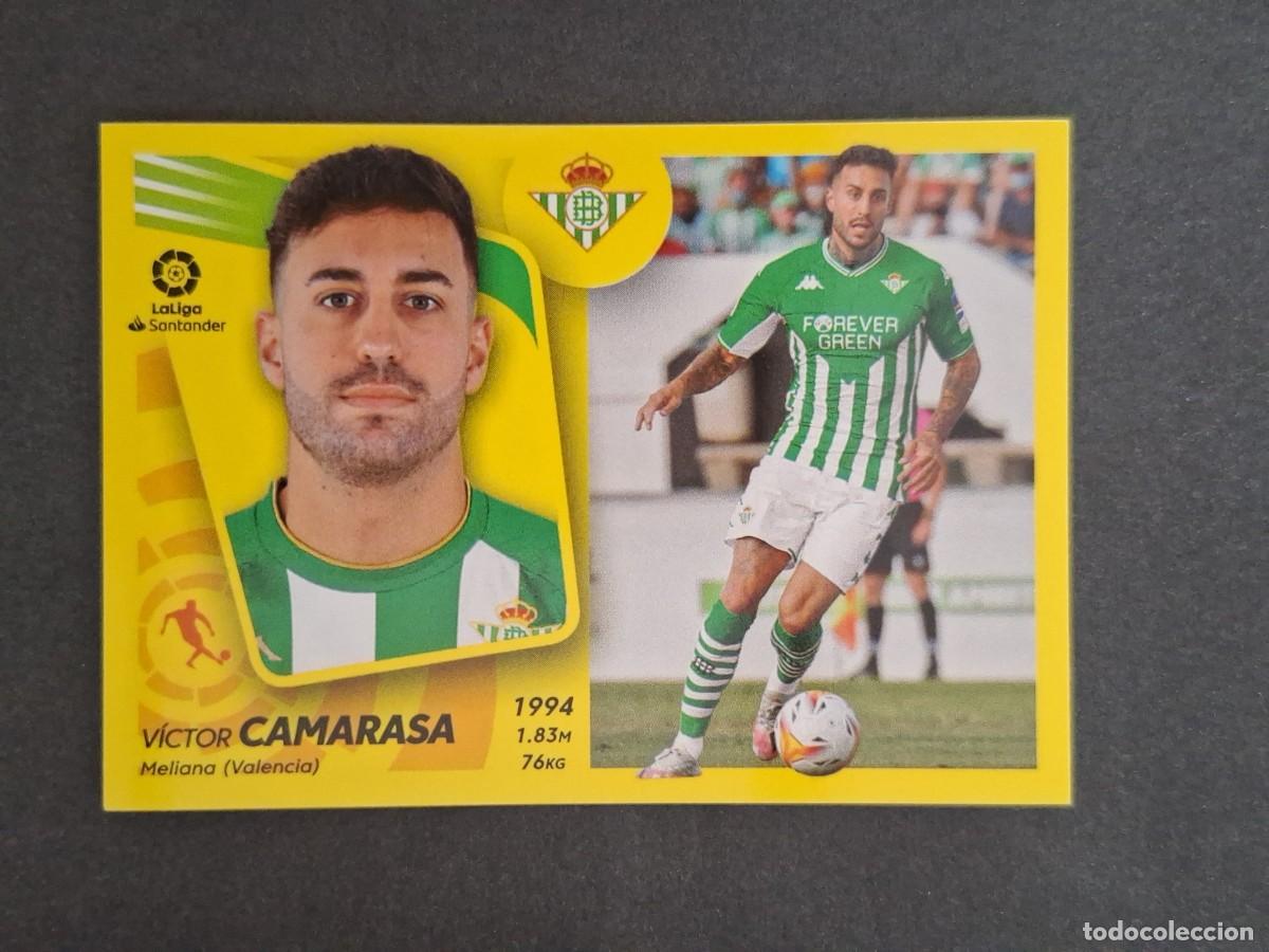 Cartes &agrave; collectionner de Football: L2 CAMARASA REAL BETIS BALOMPIE COLOCA LIGA ESTE 2021 2022 21 22 NUNCA PEGADO SIN PEGAR