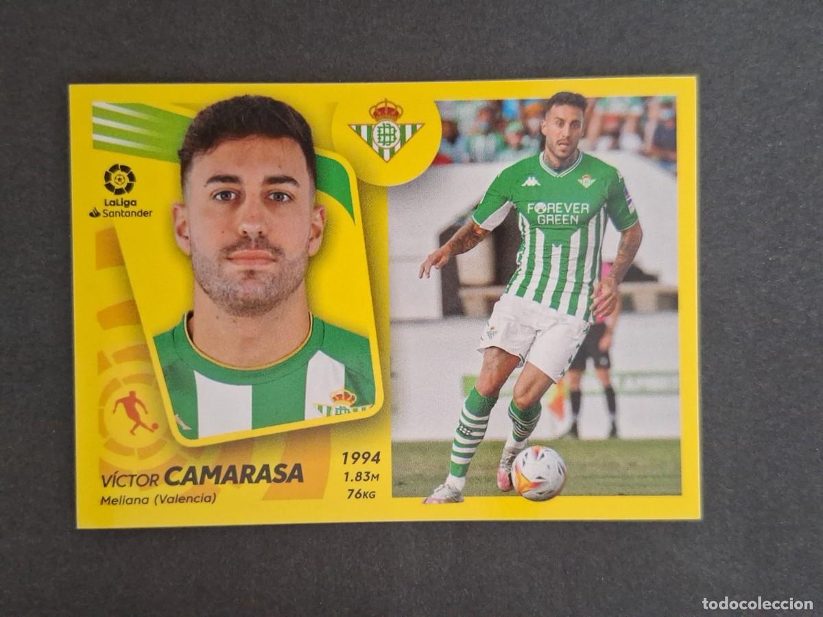 Cartes &agrave; collectionner de Football: L2 CAMARASA REAL BETIS BALOMPIE COLOCA LIGA ESTE 2021 2022 21 22 NUNCA PEGADO SIN PEGAR