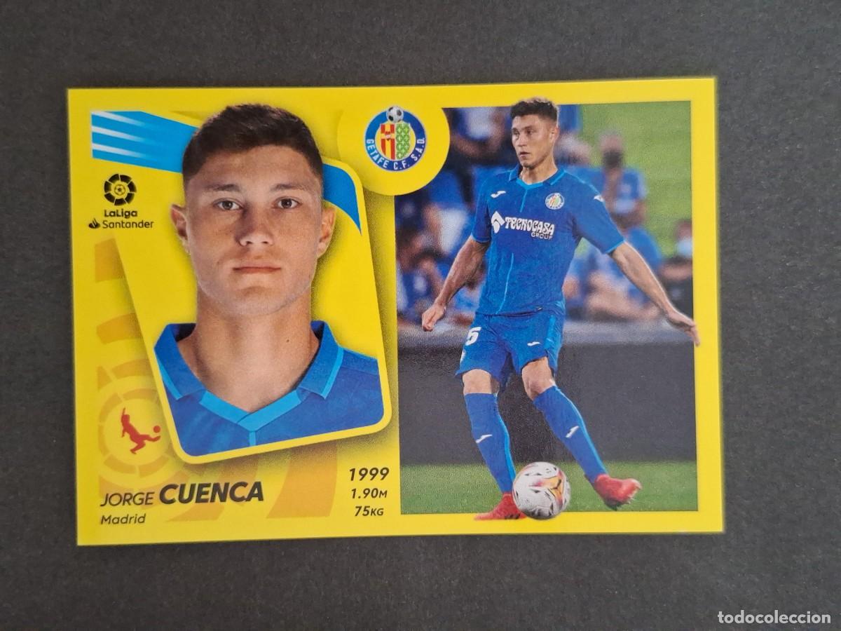 Fu&szlig;ball-Sticker: L2 CUENCA GETAFE C. F. COLOCA LIGA ESTE 2021 2022 21 22 NUNCA PEGADO SIN PEGAR