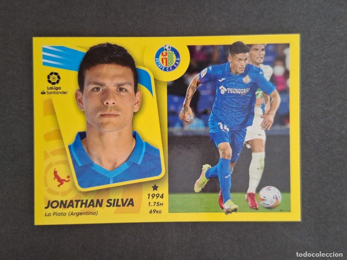 Fu&szlig;ball-Sticker: L2 JONATHAN SILVA GETAFE C. F. COLOCA LIGA ESTE 2021 2022 21 22 NUNCA PEGADO SIN PEGAR