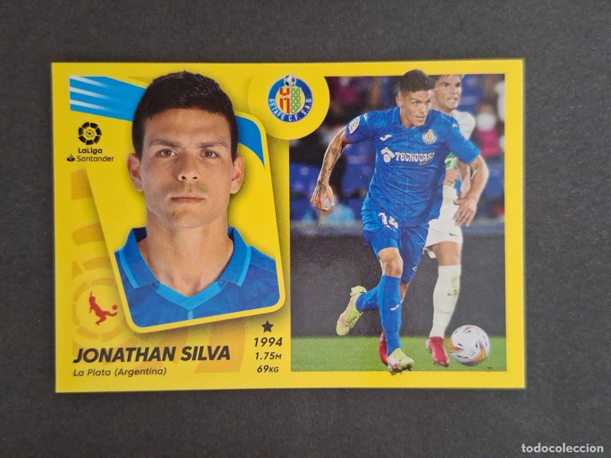 Fu&szlig;ball-Sticker: L2 JONATHAN SILVA GETAFE C. F. COLOCA LIGA ESTE 2021 2022 21 22 NUNCA PEGADO SIN PEGAR