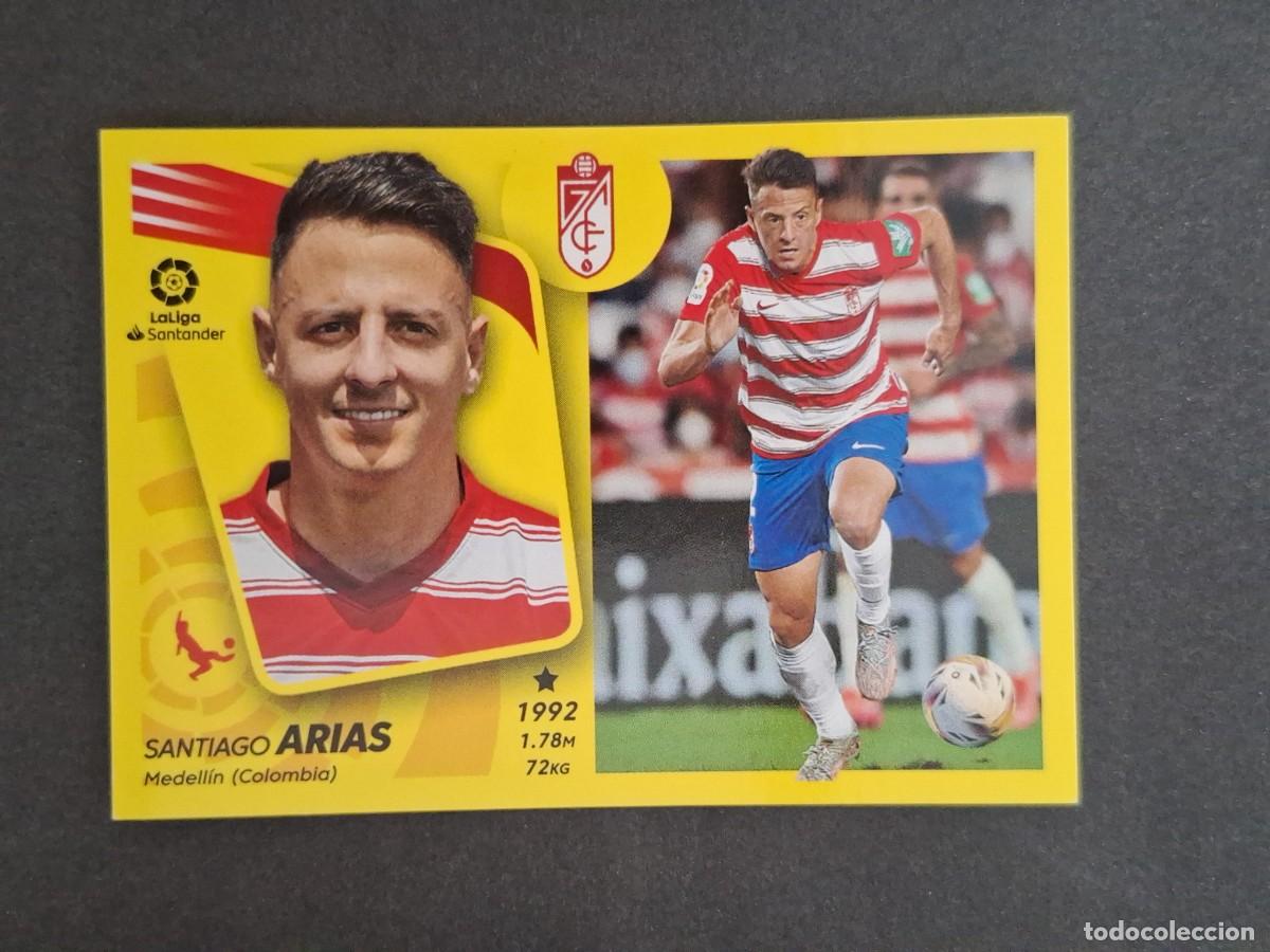Fu&szlig;ball-Sticker: L2 ARIAS GRANADA C. F. COLOCA LIGA ESTE 2021 2022 21 22 NUNCA PEGADO SIN PEGAR