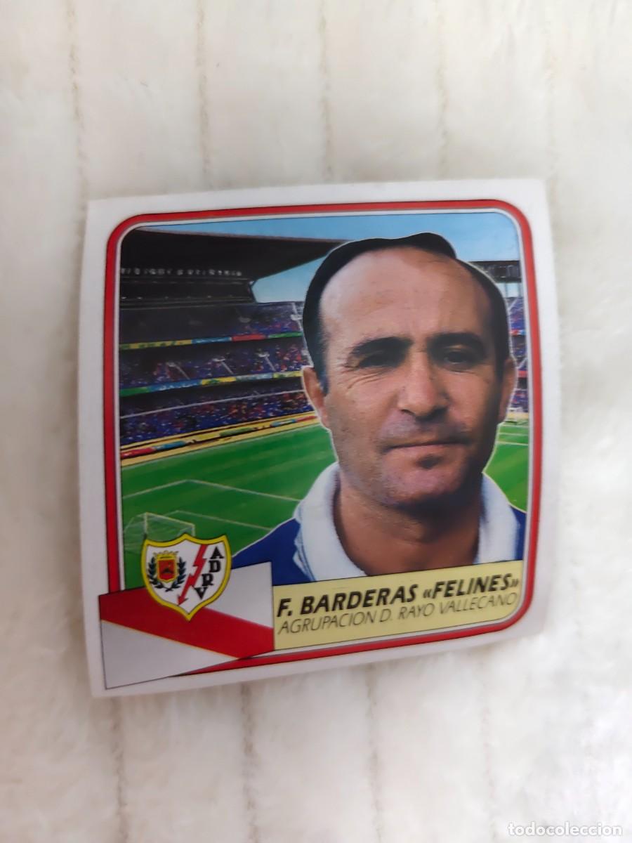Fu&szlig;ball-Sticker: EDICIONES ESTE 89 90 FELINES ENTRENADOR RAYO VALLECANO 1989 1990 DESPEGADO RECUPERADO ALBUM AAQ