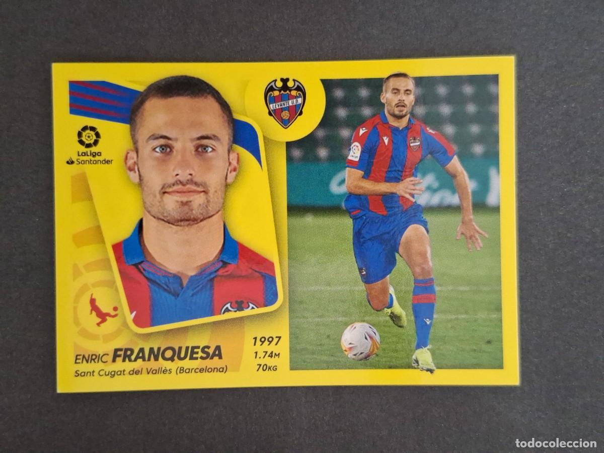 Cromos de f&uacute;tbol: L2 FRANQUESA LEVANTE U. D. COLOCA LIGA ESTE 2021 2022 21 22 NUNCA PEGADO SIN PEGAR