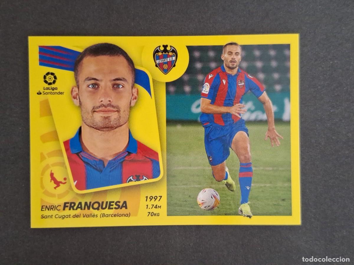 Cromos de f&uacute;tbol: L2 FRANQUESA LEVANTE U. D. COLOCA LIGA ESTE 2021 2022 21 22 NUNCA PEGADO SIN PEGAR