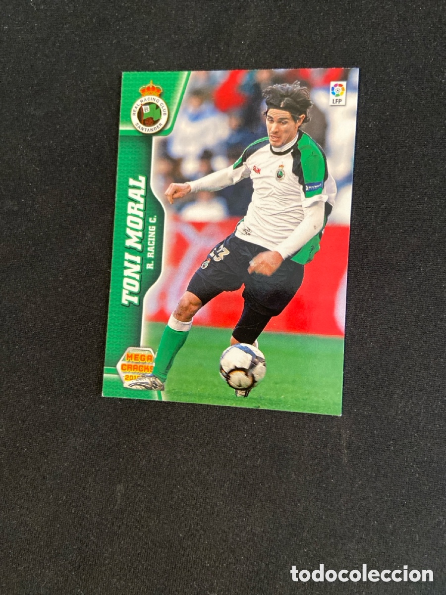 Cromos de f&uacute;tbol: TONI MORAL 247 (RACING SANTANDER)