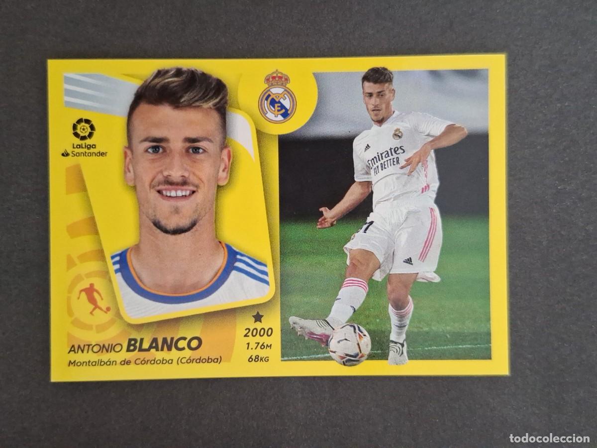 Cromos de f&uacute;tbol: L2 BLANCO REAL MADRID COLOCA LIGA ESTE 2021 2022 21 22 NUNCA PEGADO SIN PEGAR