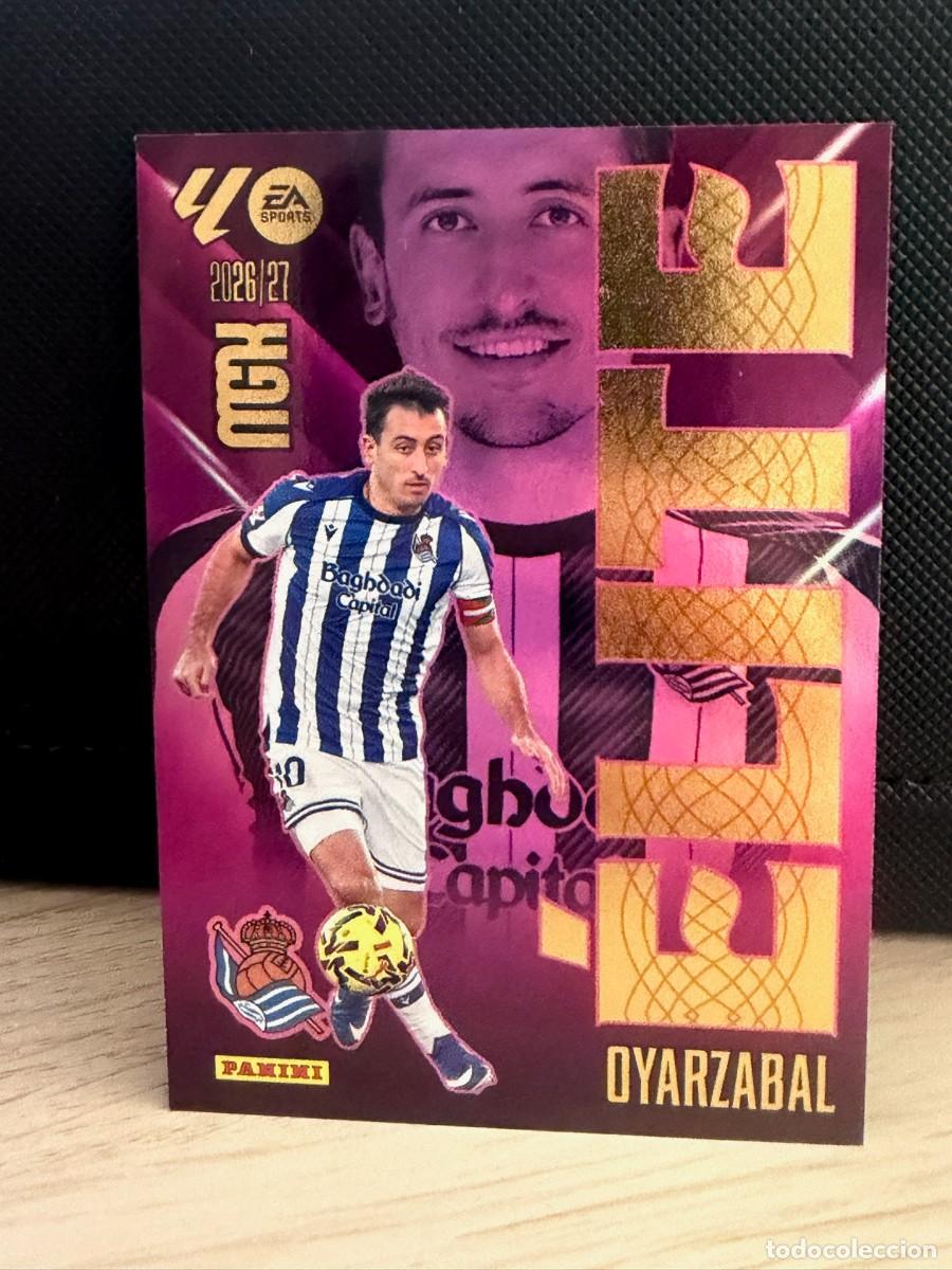 Cromos de f&uacute;tbol: 13 MegaCracks 2026 2027 &Eacute;LITE - Oyarzabal